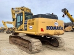 Back corner of used Excavator,Back corner of used Komatsu ,Used Excavator in yard